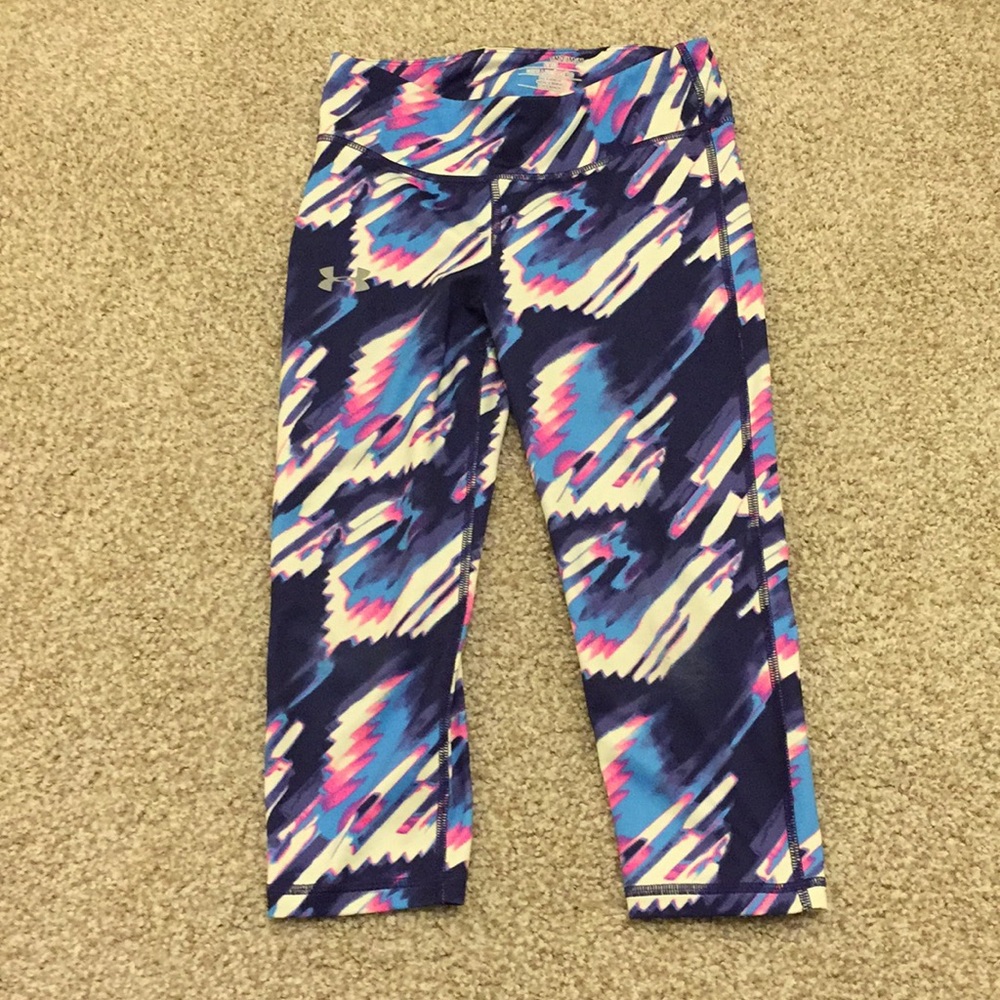 Girls under armour leggings size m
